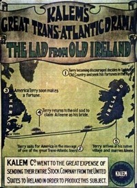 A Lad from Old Ireland (1910) - poster