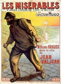 Les Misérables (1912) - poster