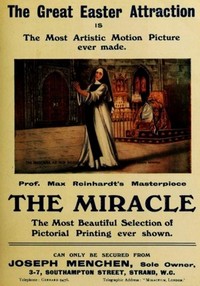 The Miracle (1912) - poster