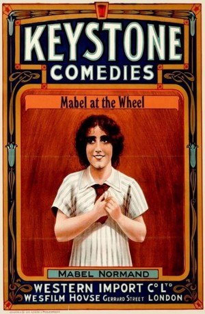 Mabel at the Wheel (1914) - poster