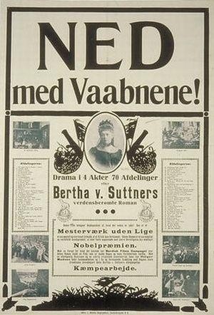 Ned Med Vaabnene (1914) - poster