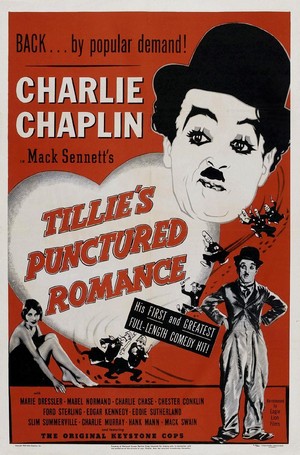 Tillie's Punctured Romance (1914) - poster