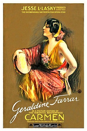 Carmen (1915) - poster