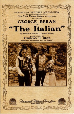The Italian (1915) - poster