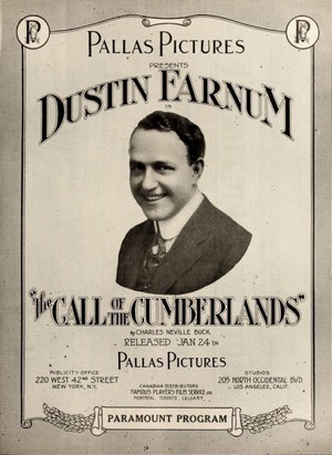 The Call of the Cumberlands (1916) - poster