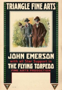 The Flying Torpedo (1916) - poster