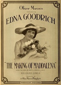 The Making of Maddalena (1916) - poster
