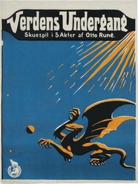 Verdens Undergang (1916) - poster