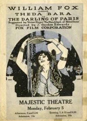 The Darling of Paris (1917) - poster