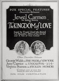 The Kingdom of Love (1917) - poster