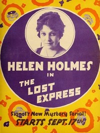 The Lost Express (1917) - poster