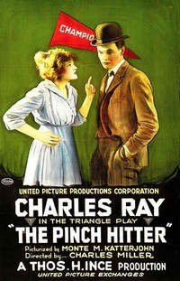 The Pinch Hitter (1917) - poster