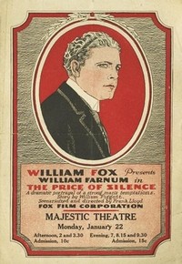 The Price of Silence (1917) - poster