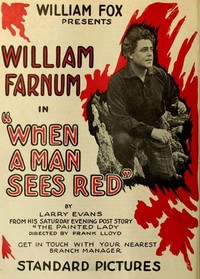 When a Man Sees Red (1917) - poster