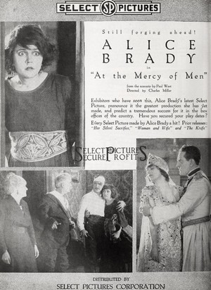 At the Mercy of Men (1918) - poster