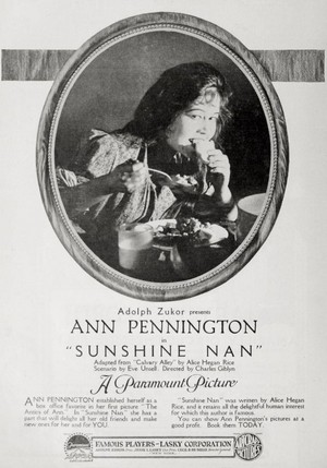 Sunshine Nan (1918) - poster