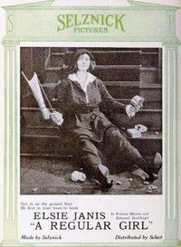 A Regular Girl (1919) - poster