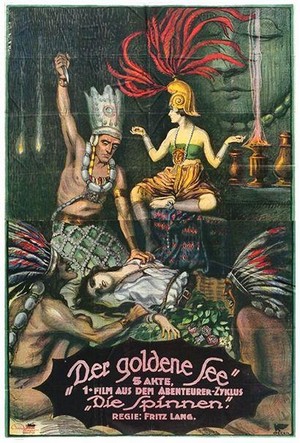 Die Spinnen, 1. Teil: Der Goldene See (1919) - poster