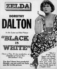 Black Is White (1920) - poster