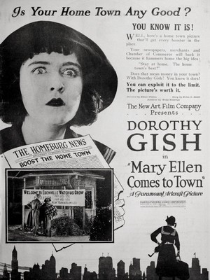 Mary Ellen Comes to Town (1920) - poster