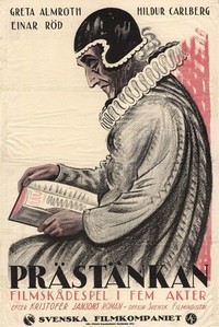 Prästänkan (1920) - poster