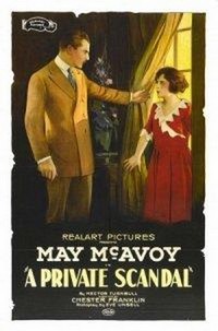 A Private Scandal (1921) - poster