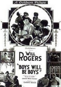 Boys Will Be Boys (1921) - poster