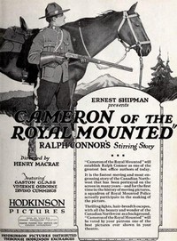 Cameron of the Royal Mounted (1921) - poster