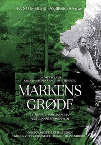 Markens Grøde (1921) - poster