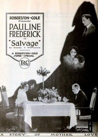 Salvage (1921) - poster