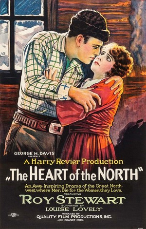 The Heart of the North (1921) - poster