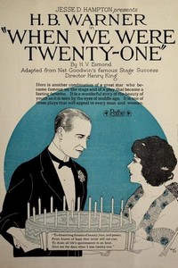 When We Were 21 (1921) - poster