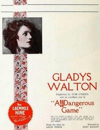 A Dangerous Game (1922) - poster