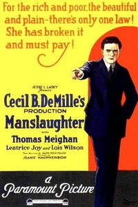 Manslaughter (1922) - poster