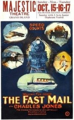 The Fast Mail (1922) - poster