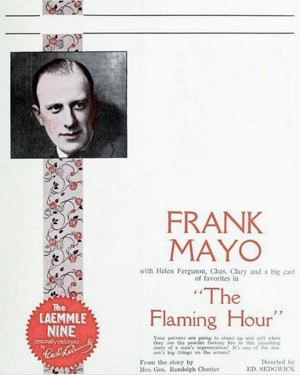 The Flaming Hour (1922) - poster
