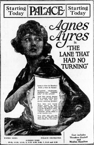 The Lane That Has No Turning (1922)