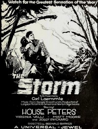 The Storm (1922) - poster