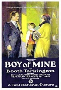 Boy of Mine (1923) - poster