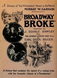 Broadway Broke (1923) - poster