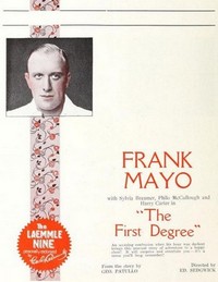The First Degree (1923) - poster