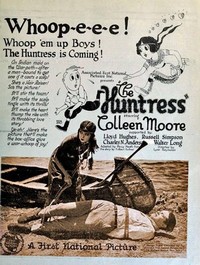 The Huntress (1923) - poster