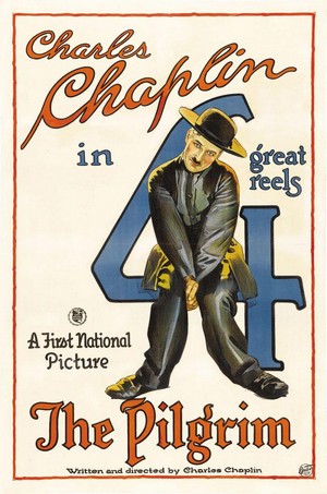 The Pilgrim (1923) - poster