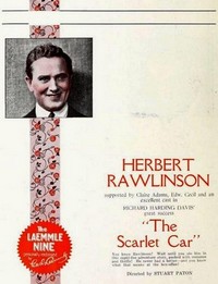 The Scarlet Car (1923) - poster