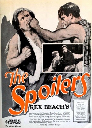 The Spoilers (1923) - poster