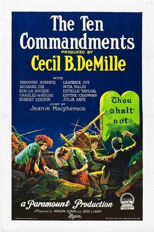 The Ten Commandments (1923) - poster