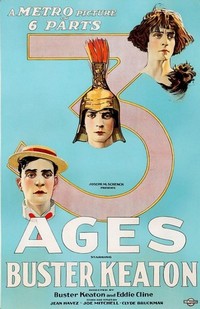 Three Ages (1923) - poster