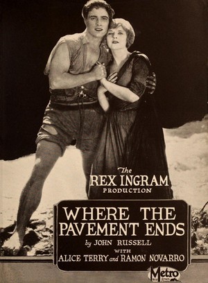 Where the Pavement Ends (1923) - poster