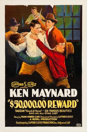$50,000 Reward (1924) - poster