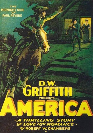 America (1924) - poster